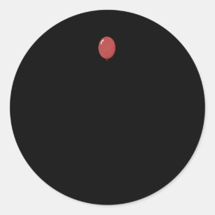 Pegatina Redonda Horror armas de cine