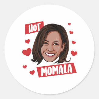 PEGATINA REDONDA HOT MOMALA