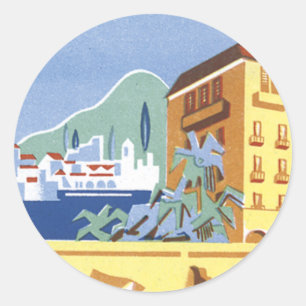 Pegatina Redonda Hotel Excelsior Dubrovnik