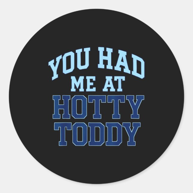 Pegatina Redonda Hotty Toddy Mississip  (Anverso)