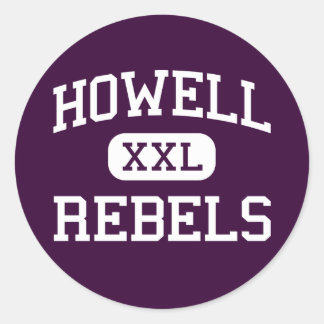 Pegatina Redonda Howell - Rebeldes - High - Farmingdale New Jersey