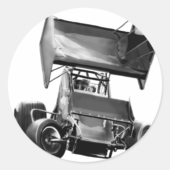 Pegatina Redonda Huella 2014 (Anverso)