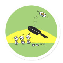 Huevos divertidos observan Personalizado de gimnas