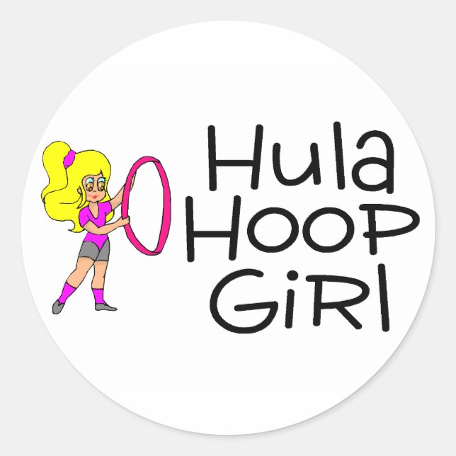 Pegatina Redonda Hula Hoop Chica 2 (Anverso)