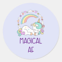 Humor - AF mágico. Unicornio, arcoiris y estufas