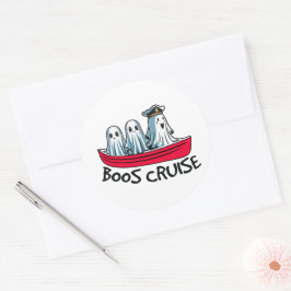 Pegatina Redonda Humor de Halloween