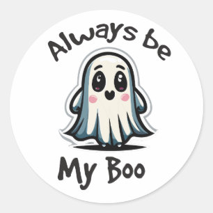 Pegatina Redonda Humor de Halloween