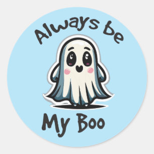 Pegatina Redonda Humor de Halloween