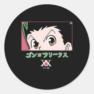 Pegatina Redonda Hunter X Hunter Gon Freecss Eyes