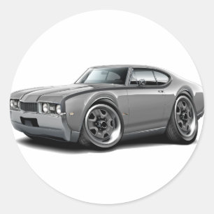 Pegatina Redonda Hurst 1968 Olds