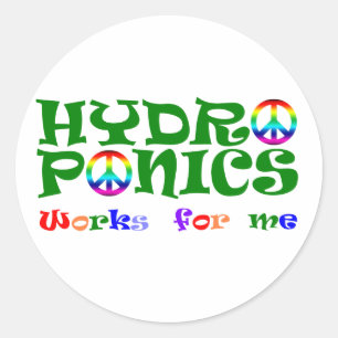 Pegatina Redonda HydroNics