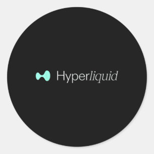 Pegatina Redonda Hype Hyperliquid Kaspa Cardano Virtuals Solana Cri