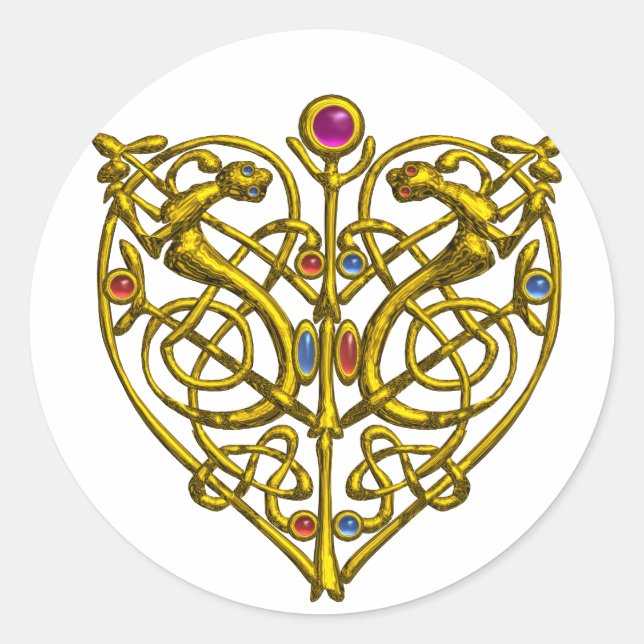 PEGATINA REDONDA HYPER VALENTINE (Anverso)