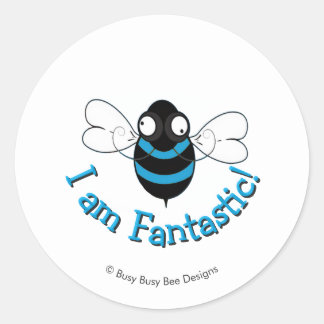 Pegatina Redonda I Am Fantastic! Sticker