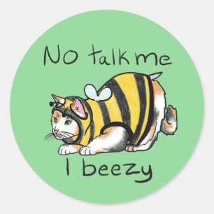 Pegatina Redonda I Beezy