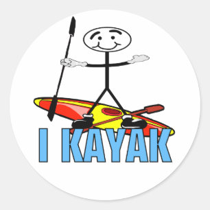 Pegatina Redonda I Kayak