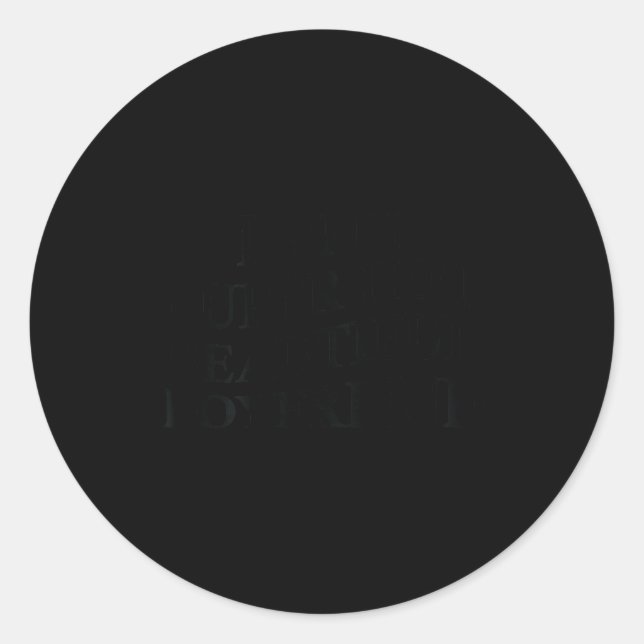 Pegatina Redonda I Love My Hot Beautiful Boyfriend Funny Girlfriend (Anverso)