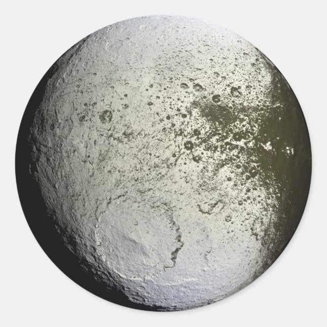 Pegatina Redonda Iapetus (Anverso)