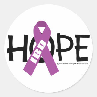 Pegatina Redonda IBD Hope
