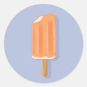 Pegatina Redonda Ice Cream Bar