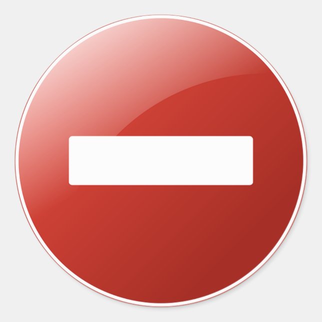 Pegatina Redonda Icono (Anverso)