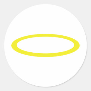Pegatina Redonda icono del gloriole