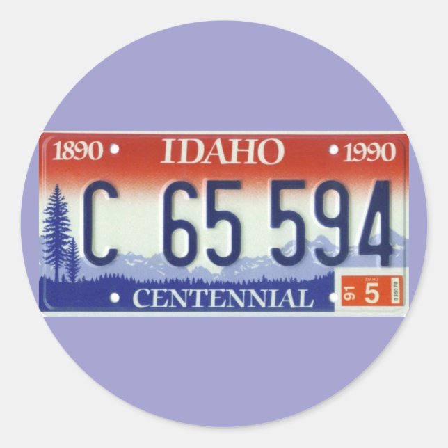 PEGATINA REDONDA ID91 (Anverso)