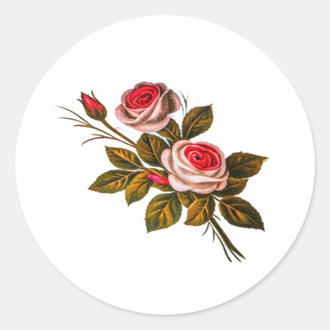 Pegatina Redonda Idea única de regalo para cumpleaños, aniversario (Anverso)