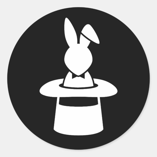 Pegatina Redonda Ideología mágica (Anverso)