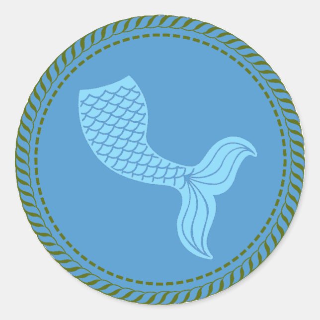 Pegatina Redonda IGGPPCamp 2025 Troop Pride Siren (Anverso)