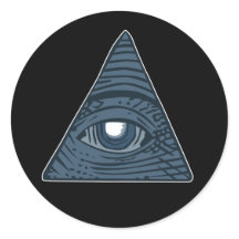 Illuminati Símbolo de pirámide ocular