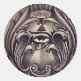 Pegatina Redonda iluminador