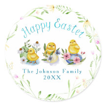 Ilustracion acuático de Pascua: Chicas de primaver