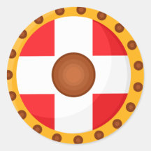 Ilustracion de Personalizado de Escudo de Viking