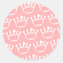 Pegatina Redonda Ilustraciones de Tiara