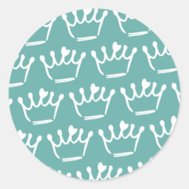 Pegatina Redonda Ilustraciones de Tiara