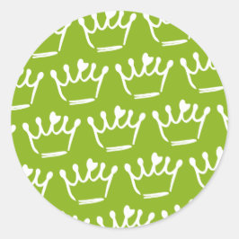 Pegatina Redonda Ilustraciones de Tiara