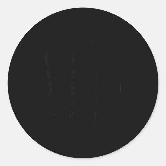 Pegatina Redonda I'm Not Bossy I'm Naturally Gifted At Leadership A (Anverso)