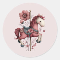Imagen de caballo de carrusel caprichoso