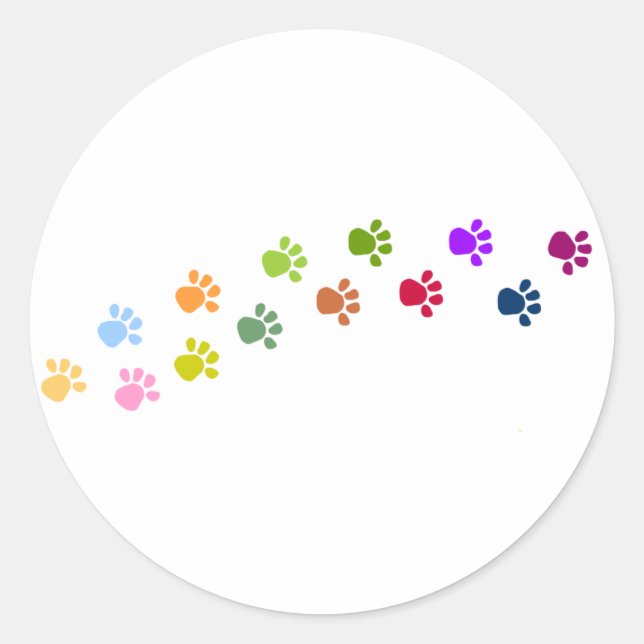 Pegatina Redonda Imágenes (Anverso)