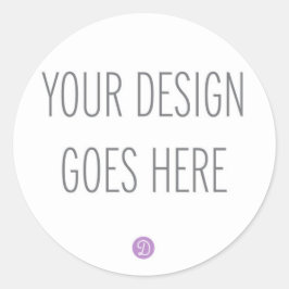 Pegatina Redonda Impresión de Stickers Circulares (1.5" o 3")