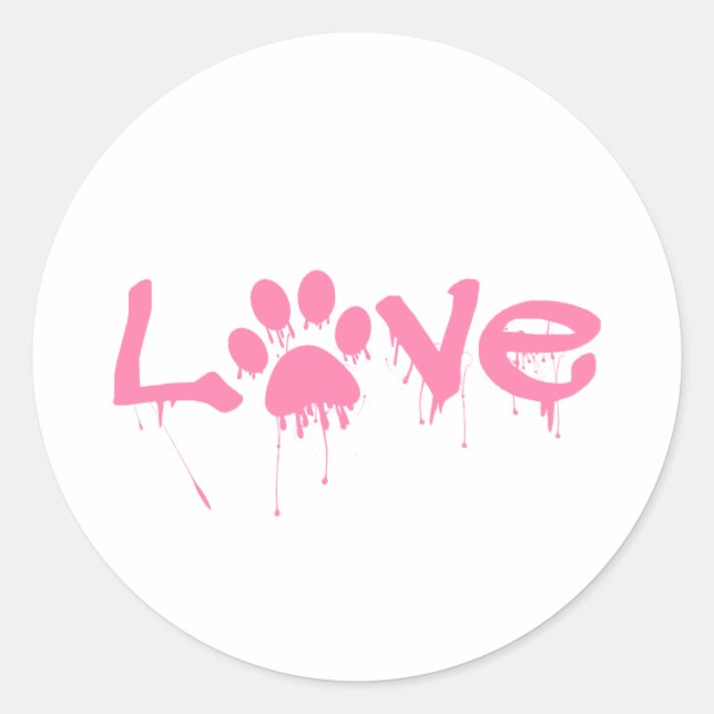 Pegatina Redonda Imprimir trazo (Anverso)