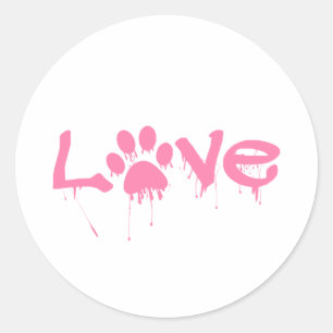 Pegatina Redonda Imprimir trazo