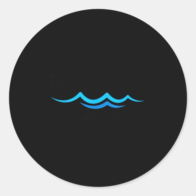 Pegatina Redonda In Christ Baptism New Believer Confirmation Milest (Anverso)