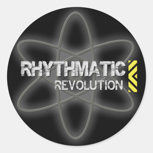 Pegatina Redonda #Include<revolution.h> (Anverso)