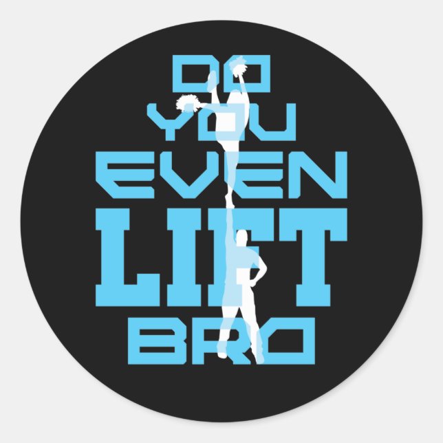 Pegatina Redonda ¿Incluso Levantan A Los Hombres Alegrantes? (Anverso)