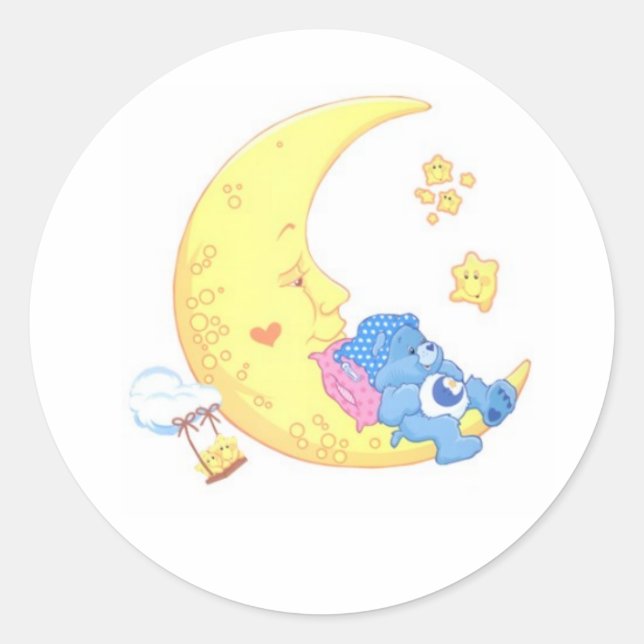 Pegatina Redonda indefinido (Anverso)