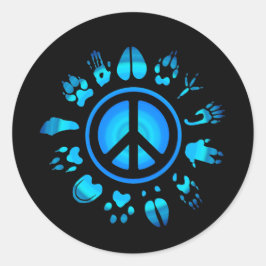 Pegatina Redonda indefinido