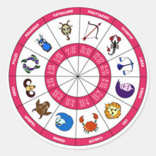 Pegatina Redonda Indio Horiscope