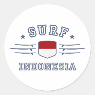 Pegatina Redonda Indonesia